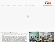 Tablet Screenshot of joyinnov.com